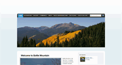 Desktop Screenshot of battlemountainresort.com